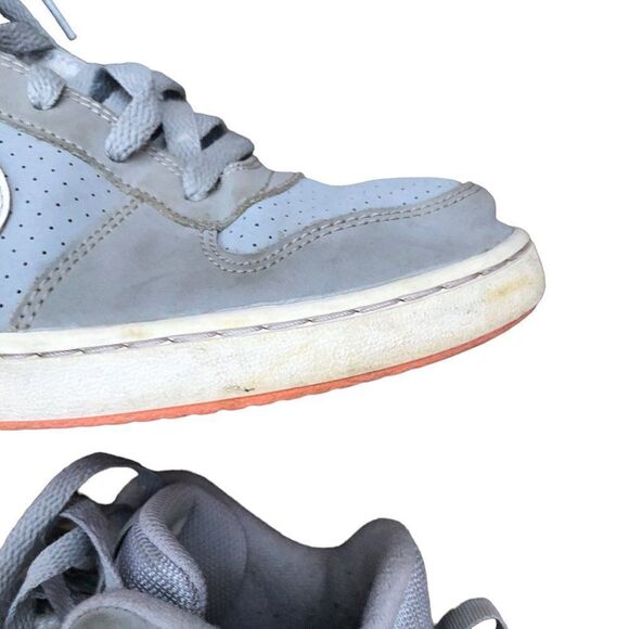 RARE 2016 Nike Court Borough Mid 'Wolf Gray' Size 7 - Picture 11 of 16